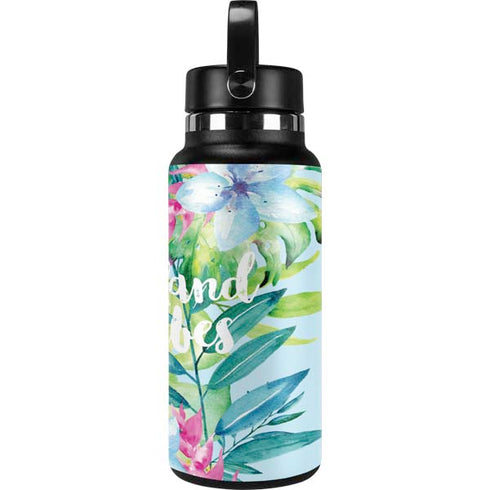 Island Vibes Hydro Flask 32oz Wide Mouth Skin