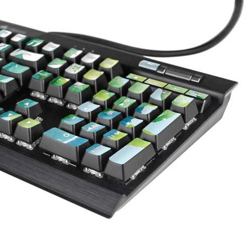 Island Vibes K95 RGB PLATINUM Mechanical Gaming Keyboard Skin
