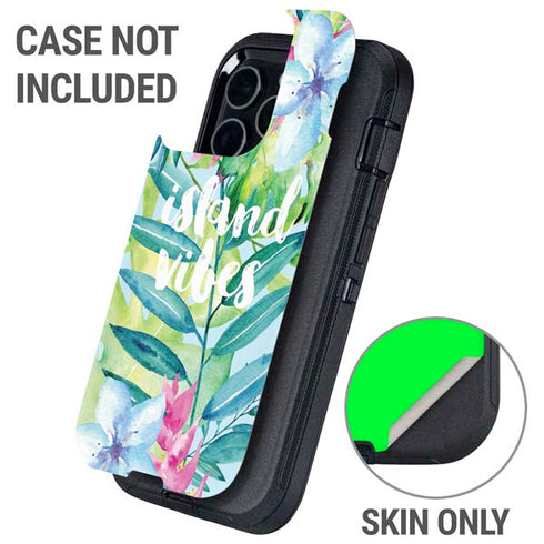 Island Vibes Otterbox Defender iPhone Skin