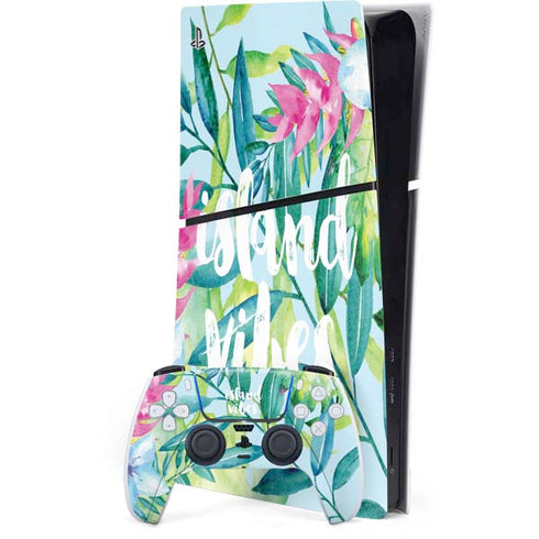 Island Vibes PS5 Slim Digital Edition Console Skin