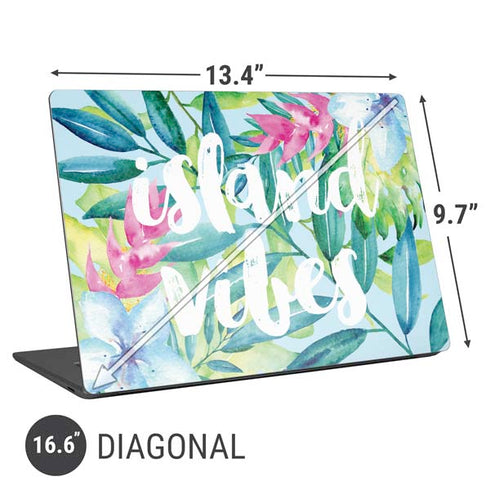 Island Vibes Universal Laptop 16.6in (13.4 x 9.7in) Skin