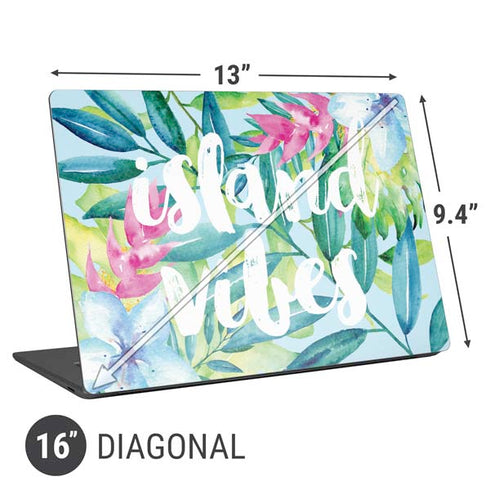 Island Vibes Universal Laptop 16in (13 x 9.4in) Skin
