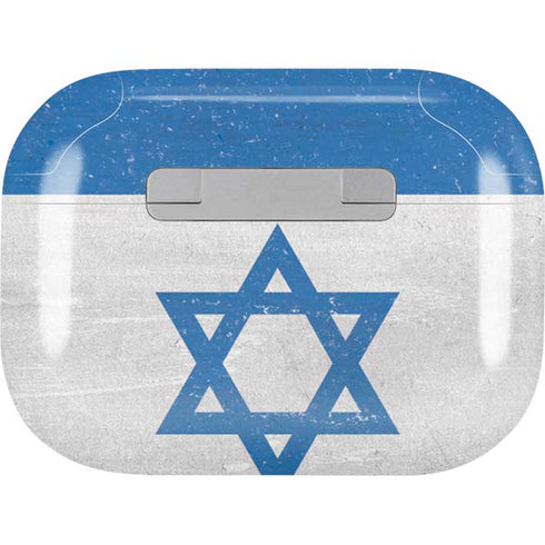Israel Flag Distressed AirPods Pro 2nd Gen Skin