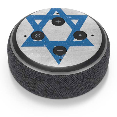 Israel Flag Distressed Amazon Echo Dot Skin