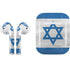 Israel Flag Distressed Apple AirPods Skin