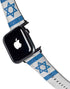 Israel Flag Distressed Apple Watch Band 42-44mm