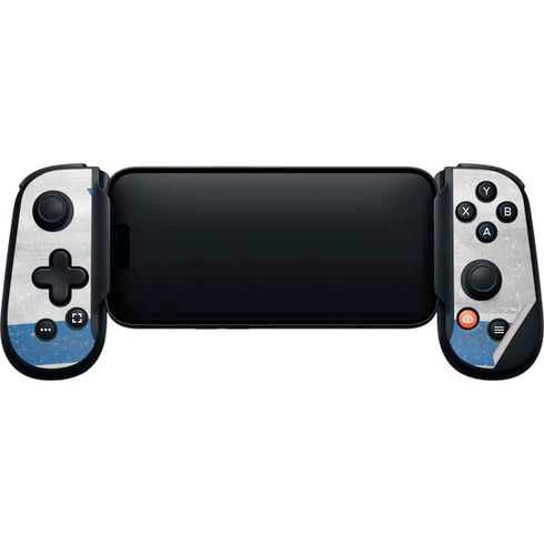 Israel Flag Distressed Backbone One for iPhone Game Controller Skin