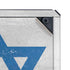 Israel Flag Distressed Cooler Master MasterBox Q300L Mini Tower Skin