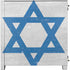 Israel Flag Distressed Corsair 4000D Tempered Glass Mid-Tower ATX Case Skin