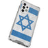 Israel Flag Distressed Galaxy A53 5G Clear Case