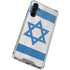 Israel Flag Distressed Galaxy A54 5G Clear Case