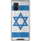 Israel Flag Distressed Galaxy A71 5G Clear Case