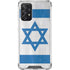 Israel Flag Distressed Galaxy A72 5G Clear Case