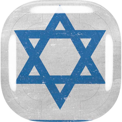 Israel Flag Distressed Galaxy Buds Live Skin