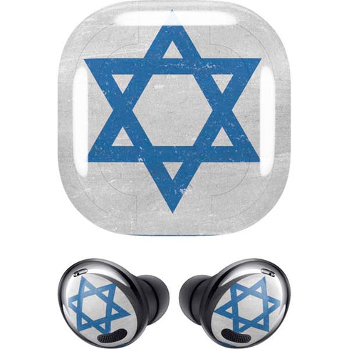 Israel Flag Distressed Galaxy Buds Pro Skin