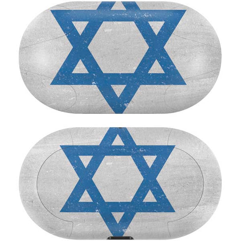 Israel Flag Distressed Galaxy Buds Skin
