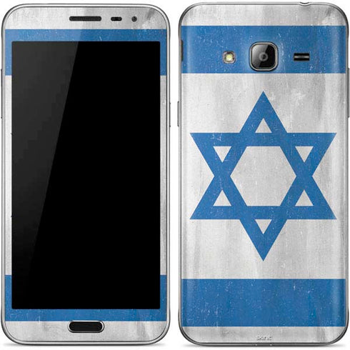 Israel Flag Distressed Galaxy J3 Skin