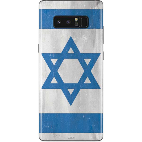 Israel Flag Distressed Galaxy Note 8 Skin
