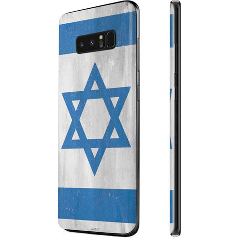 Israel Flag Distressed Galaxy Note 8 Skin