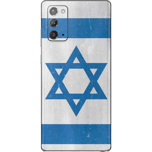 Israel Flag Distressed Galaxy Note20 5G Skin