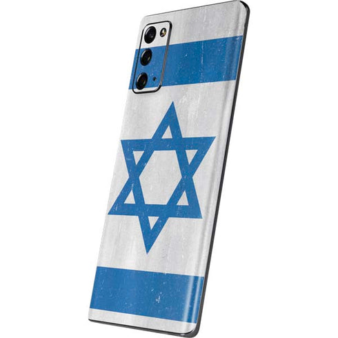 Israel Flag Distressed Galaxy Note20 5G Skin