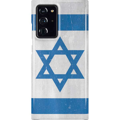 Israel Flag Distressed Galaxy Note20 Ultra 5G Lite Case