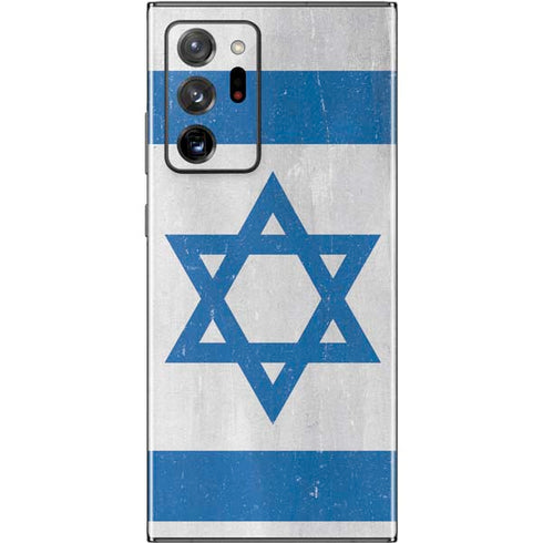 Israel Flag Distressed Galaxy Note20 Ultra 5G Skin