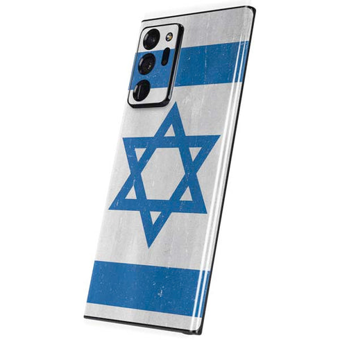 Israel Flag Distressed Galaxy Note20 Ultra 5G Skin
