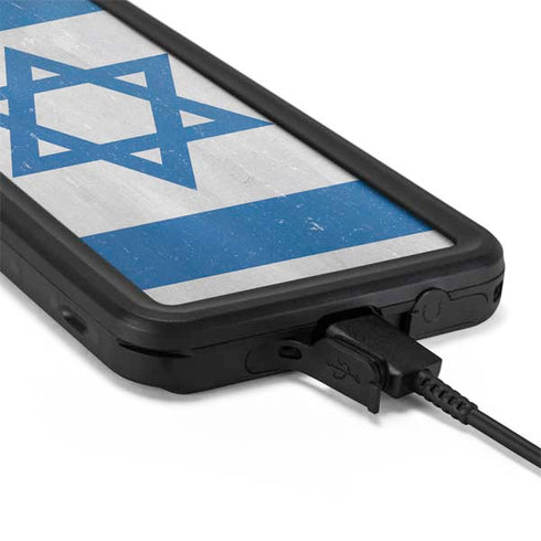 Israel Flag Distressed Galaxy S20 Plus Waterproof Case