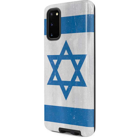 Israel Flag Distressed Galaxy S20 Pro Case
