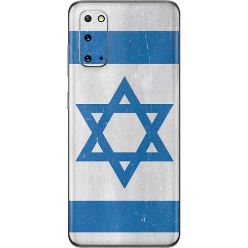Israel Flag Distressed Galaxy S20 Skin