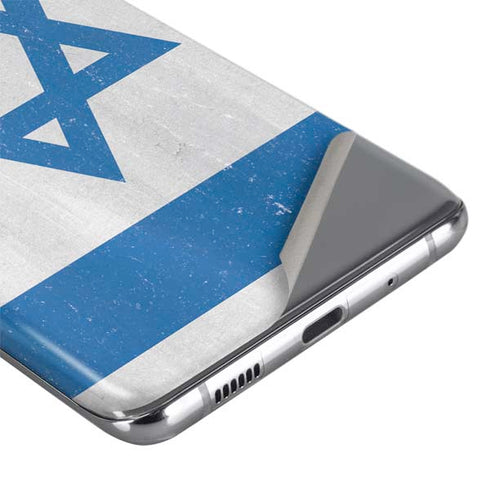 Israel Flag Distressed Galaxy S20 Skin