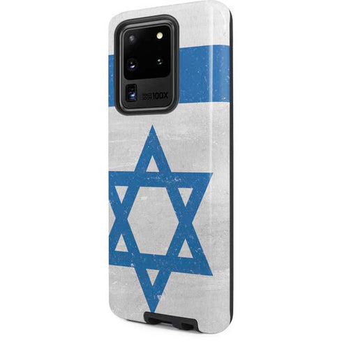 Israel Flag Distressed Galaxy S20 Ultra 5G Pro Case