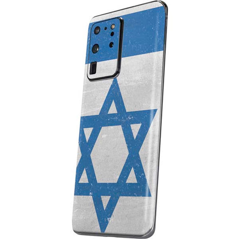 Israel Flag Distressed Galaxy S20 Ultra 5G Skin