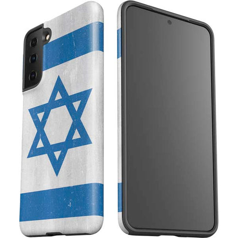 Israel Flag Distressed Galaxy S21 Plus 5G Pro Case
