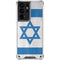 Israel Flag Distressed Galaxy S21 Ultra 5G Clear Case