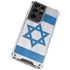 Israel Flag Distressed Galaxy S21 Ultra 5G Clear Case