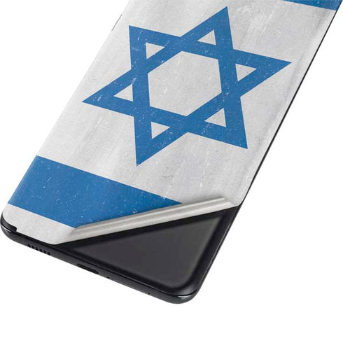 Israel Flag Distressed Galaxy S21 Ultra 5G Skin