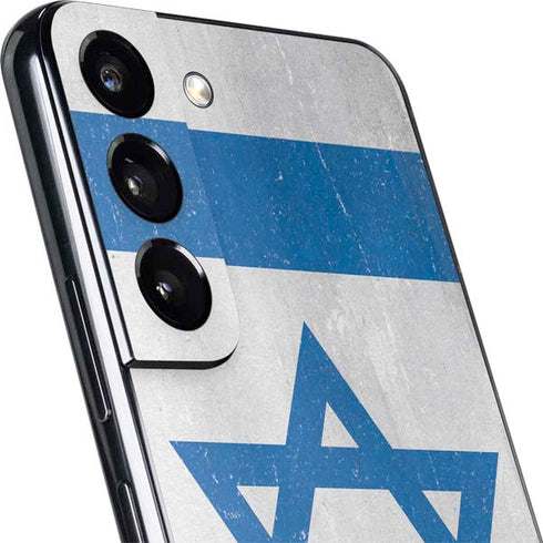 Israel Flag Distressed Galaxy S22 Plus Skin