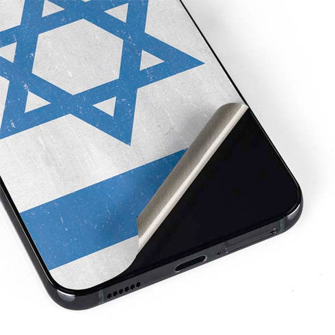 Israel Flag Distressed Galaxy S22 Skin