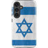 Israel Flag Distressed Galaxy S24 Plus Impact Case