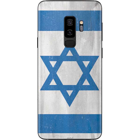 Israel Flag Distressed Galaxy S9 Plus Skin