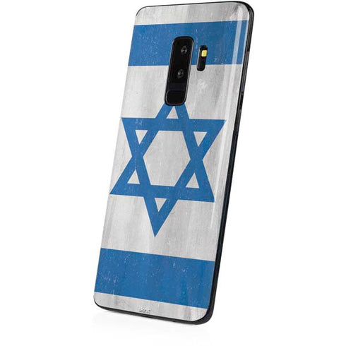 Israel Flag Distressed Galaxy S9 Plus Skin