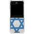 Israel Flag Distressed Galaxy Z Flip5 5G Clear Case