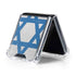 Israel Flag Distressed Galaxy Z Flip5 5G Clear Case