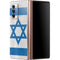 Israel Flag Distressed Galaxy Z Fold2 5G Skin