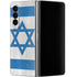 Israel Flag Distressed Galaxy Z Fold4 5G Skin