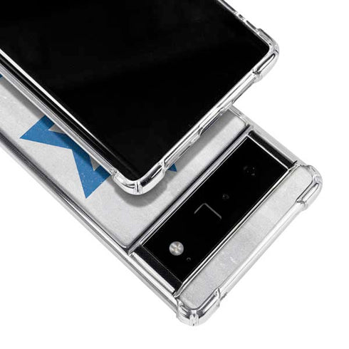 Israel Flag Distressed Google Pixel 6 Clear Case