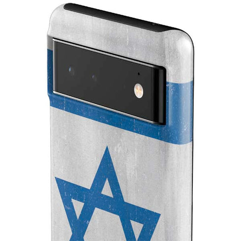 Israel Flag Distressed Google Pixel 6 Case