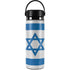 Israel Flag Distressed Hydro Flask 20oz Wide Mouth Skin
